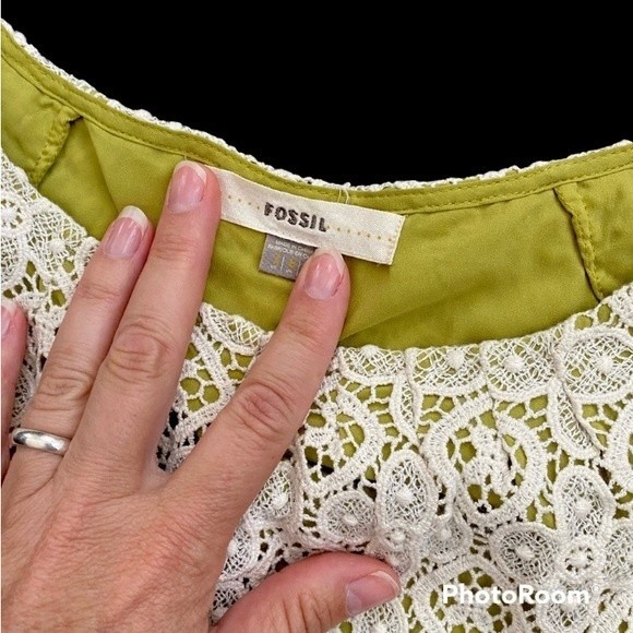 Fossil vintage style Sz 2 lace dress. - Picture 2 of 6